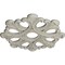 Ekena Millwork Angel Ceiling Medallion (Canopies up to 4 3/8"), 20 7/8"OD x 3 5/8"ID x 1"P, Pot of Cream Crackle CM20ANPCC - alternate 5